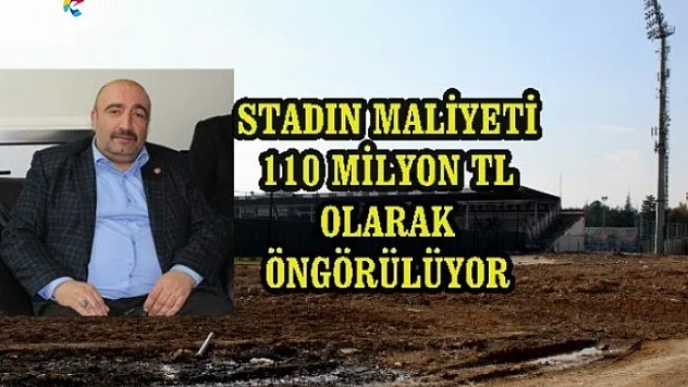 Stadyumun ihalesi Nisan ayına kadar yapılacak