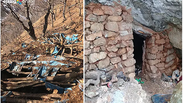 Tunceli'de teröristlere ait 8 sığınak daha imha edildi