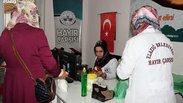 Veren el ile alan el &quotHayır Çarşısı&quotnda buluşuyor