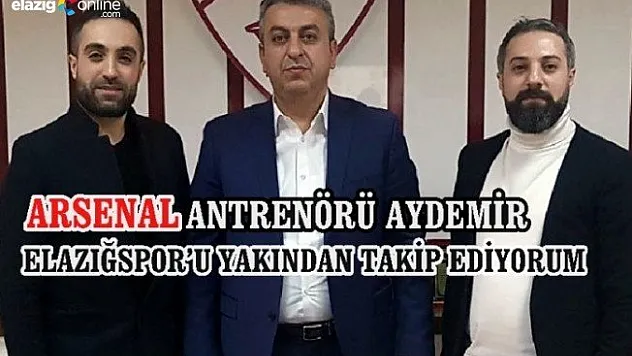 Arsenal'in Antrenörü Elazığ'da!