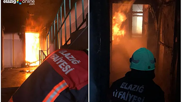 Binanın Son Katı Cayır Cayır Yandı!