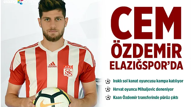 Cem Özdemir Kiralık Olarak Elazığspor'da