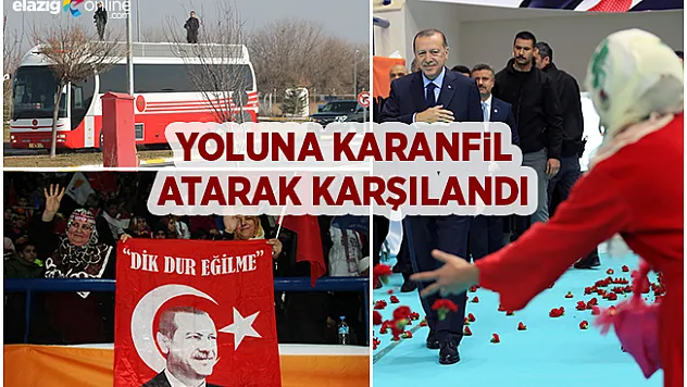 Cumhurbaşkanı Erdoğan Elazığ'da idi. Kongreden Kısa Kısa..