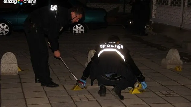 Elazığ'da silahlı saldırı: 1 yaralı