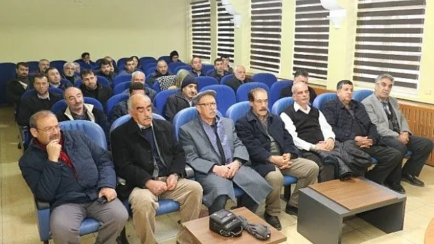 Elazığ'da çiftçilere eğitim