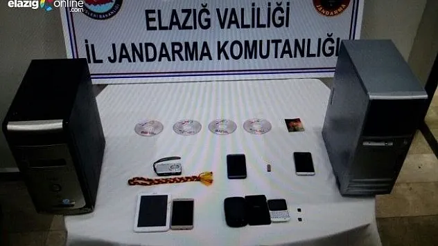 Elazığ'da Jandarmadan PKK/KCK operasyonu!