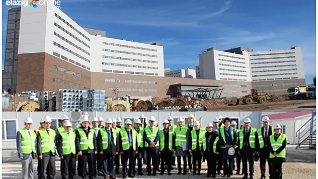 Elazığ'da Yapımı Devam Eden Şehir Hastanesi Bitmek Üzere!