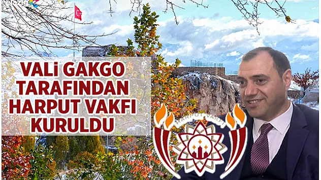 Harput Vakfı Çalışmalarına Başladı!
