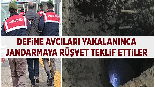 Hem Kaçak Kazı Yaptılar, Hem de Rüşvet Teklif Ettiler!