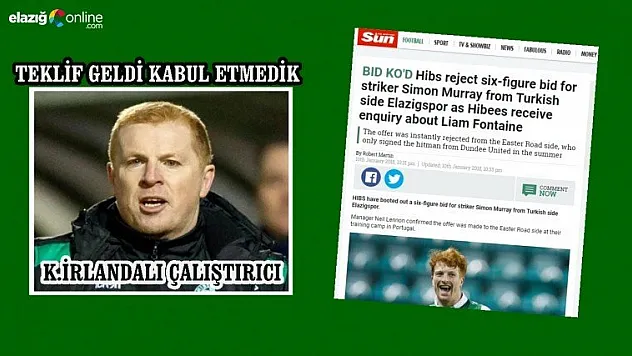 İskoçya'dan haber var