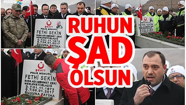 Kahramanımız Fethi Sekin Kabri Başında Anıldı