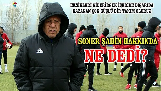 Kalpar'dan Soner Şahin yorumu