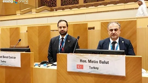 Metin Bulut, Abu Dabi'de Türkiye'yi temsil etti