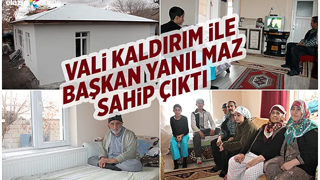 O evden dram çıkmıştı, devlet sahip çıktı, aile evlerine kavuştu!