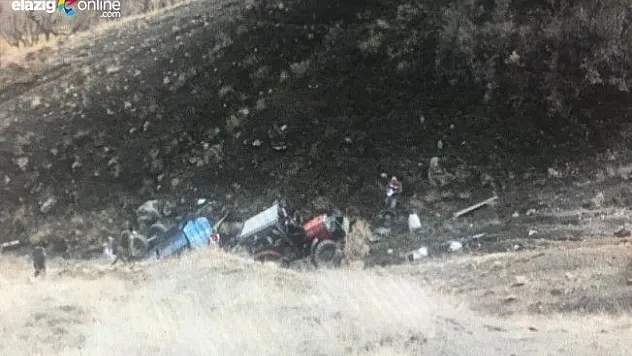 Palu'da Traktör Uçuruma Yuvarlandı 1 Ölü!