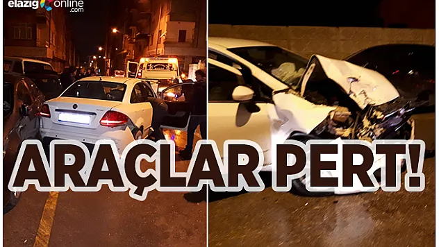 Park halindeki 3 araca çarptı!