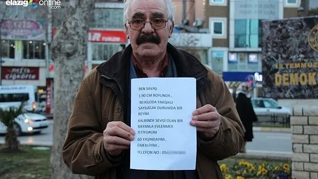 Savaş Gakgo mutluluğu yakalayacağı &quoteşi&quot ilanla arıyor!