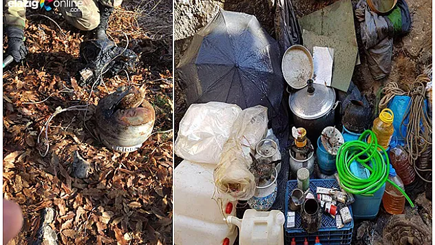 Tunceli'de tuzaklanan 3 patlayıcı imha edildi