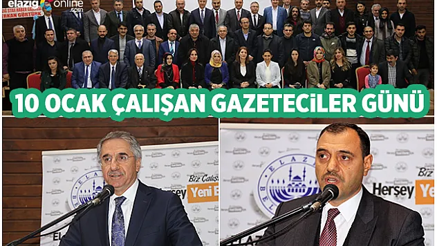 Vali Kaldırım: Türkiye ve Elazığ'da Basın Vatanını Korumak İçin El Birliği Yaptı