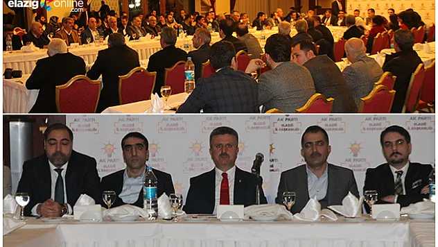 AK Parti Elazığ teşkilatı bir araya geldi