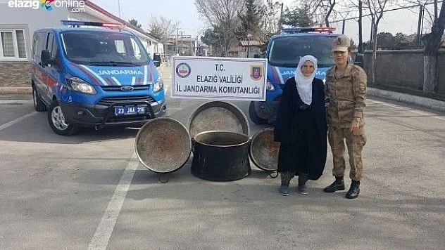 Bakır Kazan Hırsızları Tutuklandı!
