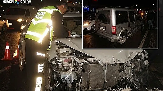 Elazığ'da trafik kazası: 5 yaralı