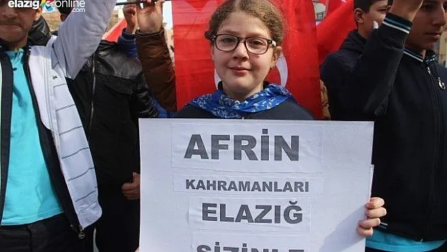 Elazığlı Öğrencilerden Mehmetçiğe Mektup