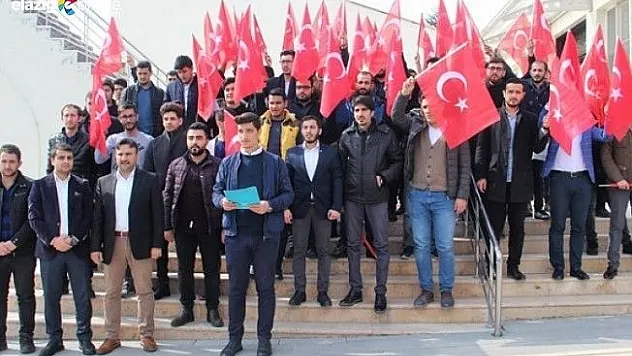 Gençlerden Zeytin Dalı Harekâtı'na destek