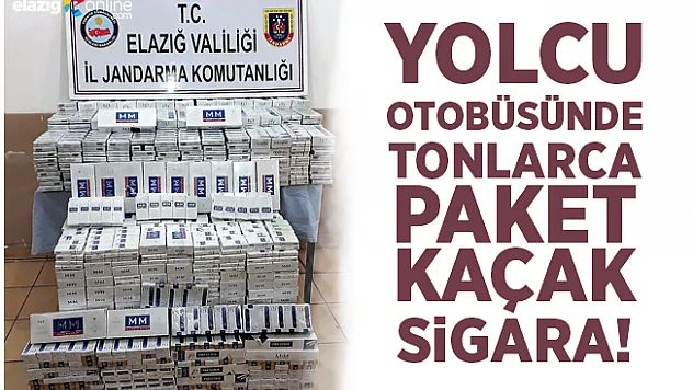Gezin'de Binlerce Paket Kaçak Sigara Ele Geçirildi!