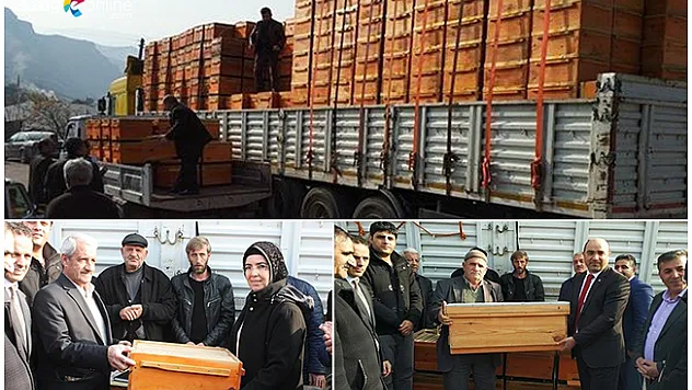 Kebanlı Arıcılara Bin 218 Kovan Desteği!