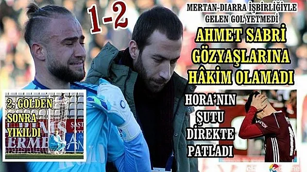 Ahmet Sabri gözyaşlarına hakim olamadı