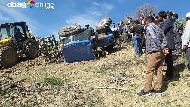 Arıcak'ta Traktör Devrildi, 1 Ölü!