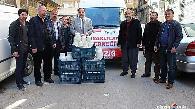 Elazığ'dan Mehmetçik'e 1 ton peynir