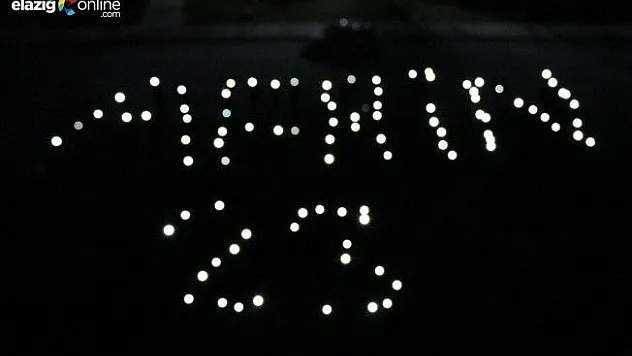 Elazığ'dan Afrin'e Selam Gönderdiler