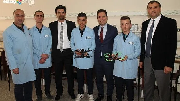Elazığlı Öğrencilerin Yaptığı Hız Dronuna ASELSAN'dan Destek!