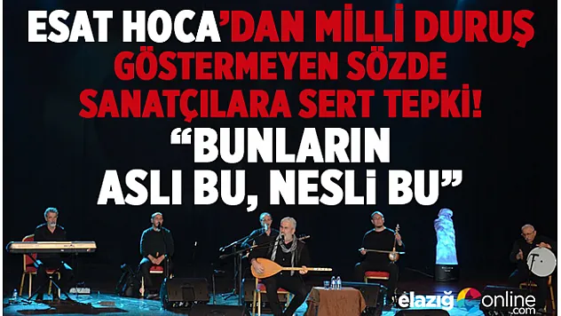 &quotBunların Aslı Bu, Nesli Bu&quot