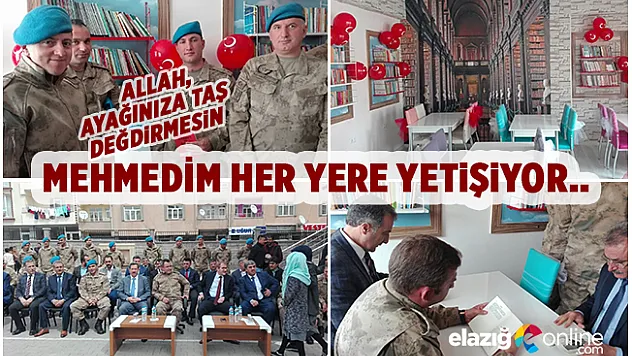 Jandarma Özel Harekat, Kovancılar'da Kütüphane Açtı