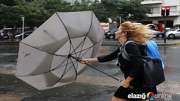 Meteorolojiden kuvvetli rüzgar ve yağış uyarısı