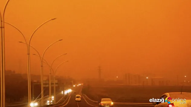 Meteorolojiden Elazığ İçin Toz Taşınımı Uyarısı!