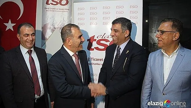 Milletvekili Erol'dan Elazığ TSO Başkanı Alan'a ziyaret