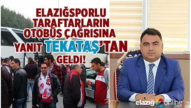 Ali Tekataş'tan Elazığsporlu Taraftara Jest!