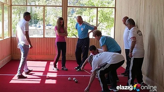 Bocce Turnuvası renkli görüntülere sahne oldu