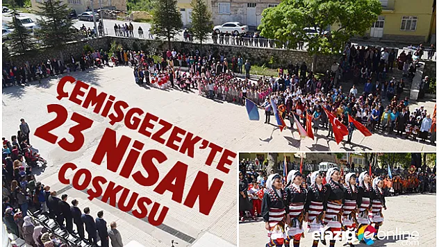 Çemişgezek 23 Nisan'da Başka Bir Güzel!