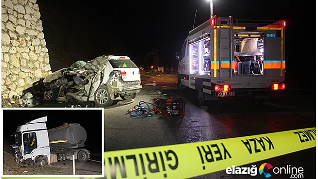 Diyarbakır Yolunda Feci Kaza, Otomobil Kağıt Oldu!