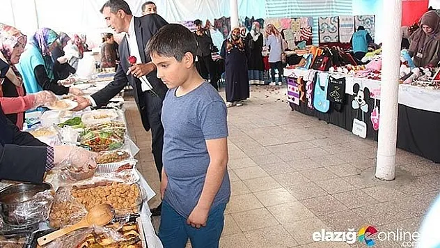 Elazığ'da anlamlı kermes
