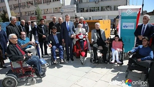 Elazığ Belediyesi'nden 6 adet şarj dolum istasyonu