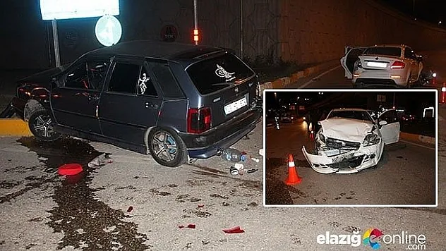 Elazığ'da trafik kazası: 4 yaralı