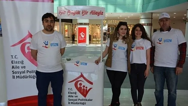 Elazığ'da Dünya Otizm Günü  etkinlikleri