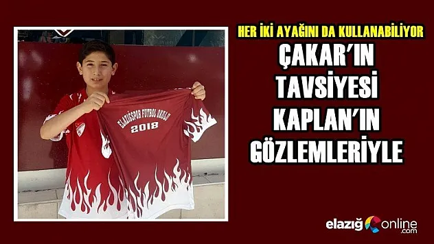 Elazığspor Futbol Okulu İlk Meyvesini Verdi!