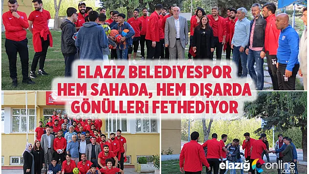 Elaziz Belediyespor, kimsesiz çocukları mutlu etti